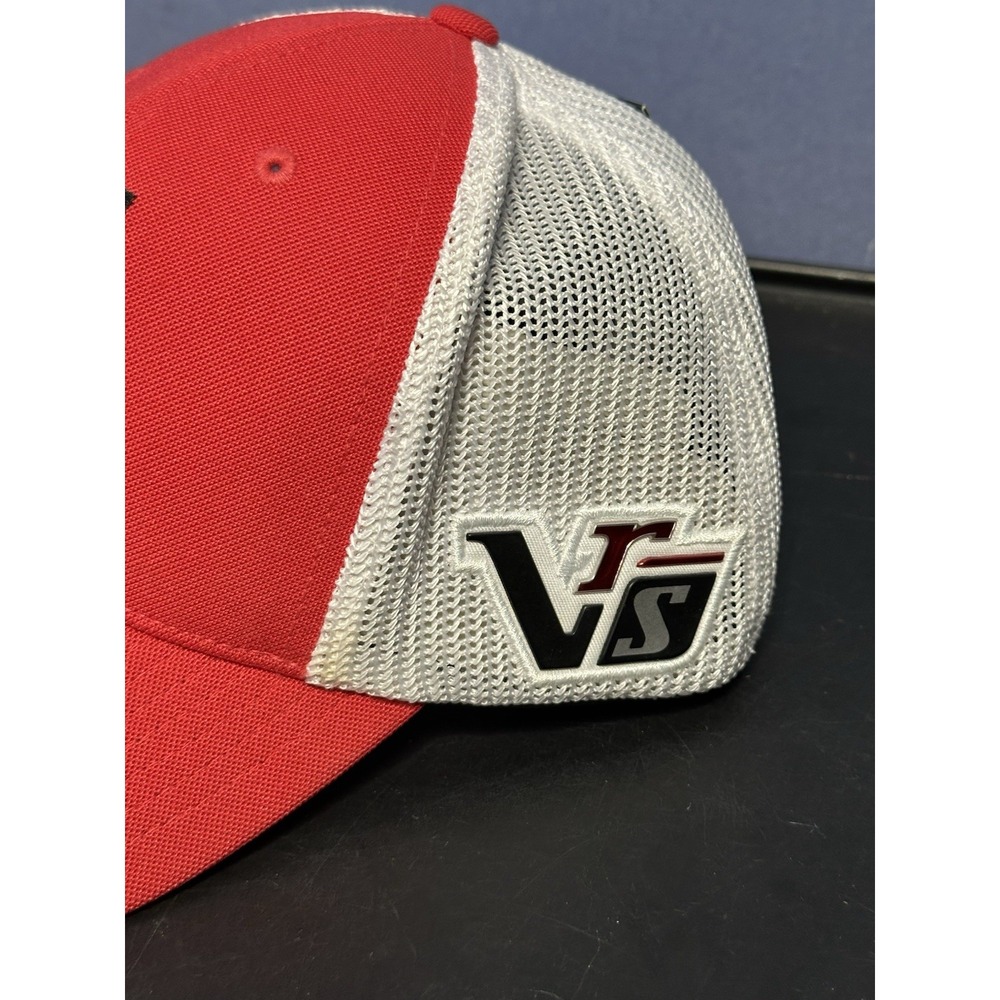 Tiger Woods Golf Hat Cap TW 'VR' '20XI' Mesh Red 510607-694 2013 NIKE M/L Rare - Picture 2 of 12